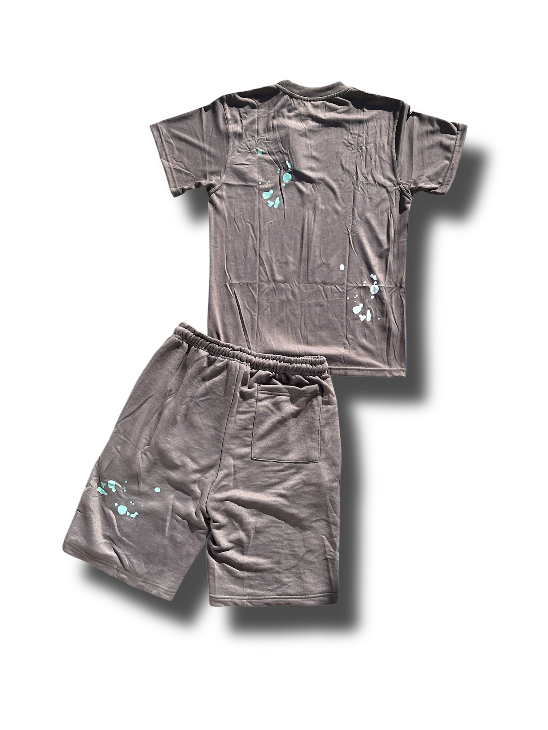 FROST GREY SHORT SET - Crimson Stars